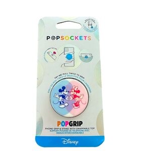 New Disney Mickey and Minnie pop socket pop grip with swappable top